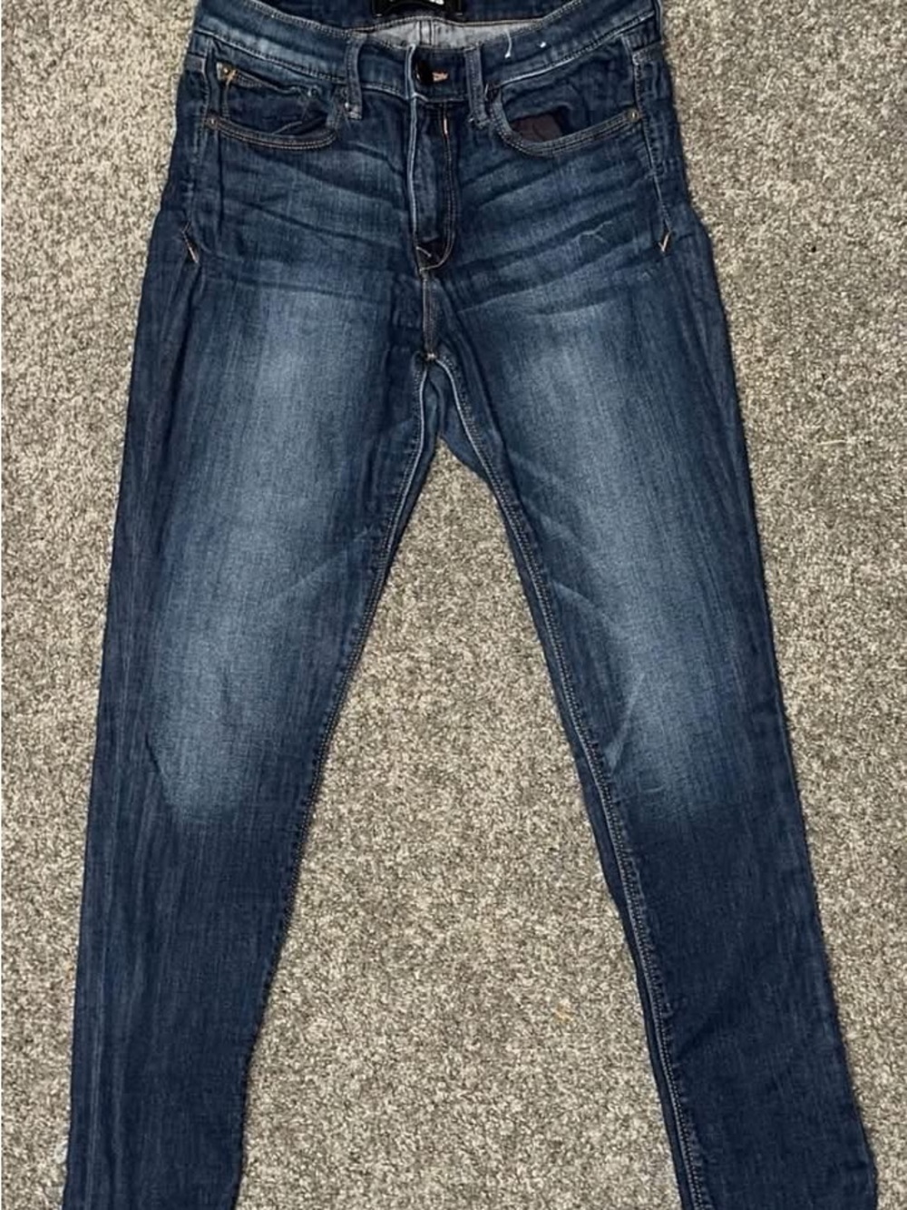 Express Women's Dark Wash Skinny Jeans
